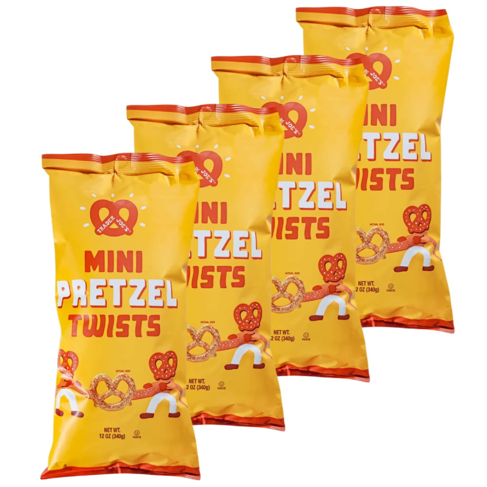 Trader Joe's Mini Pretzel Twists, 12 oz., Multipack, 4 ct.