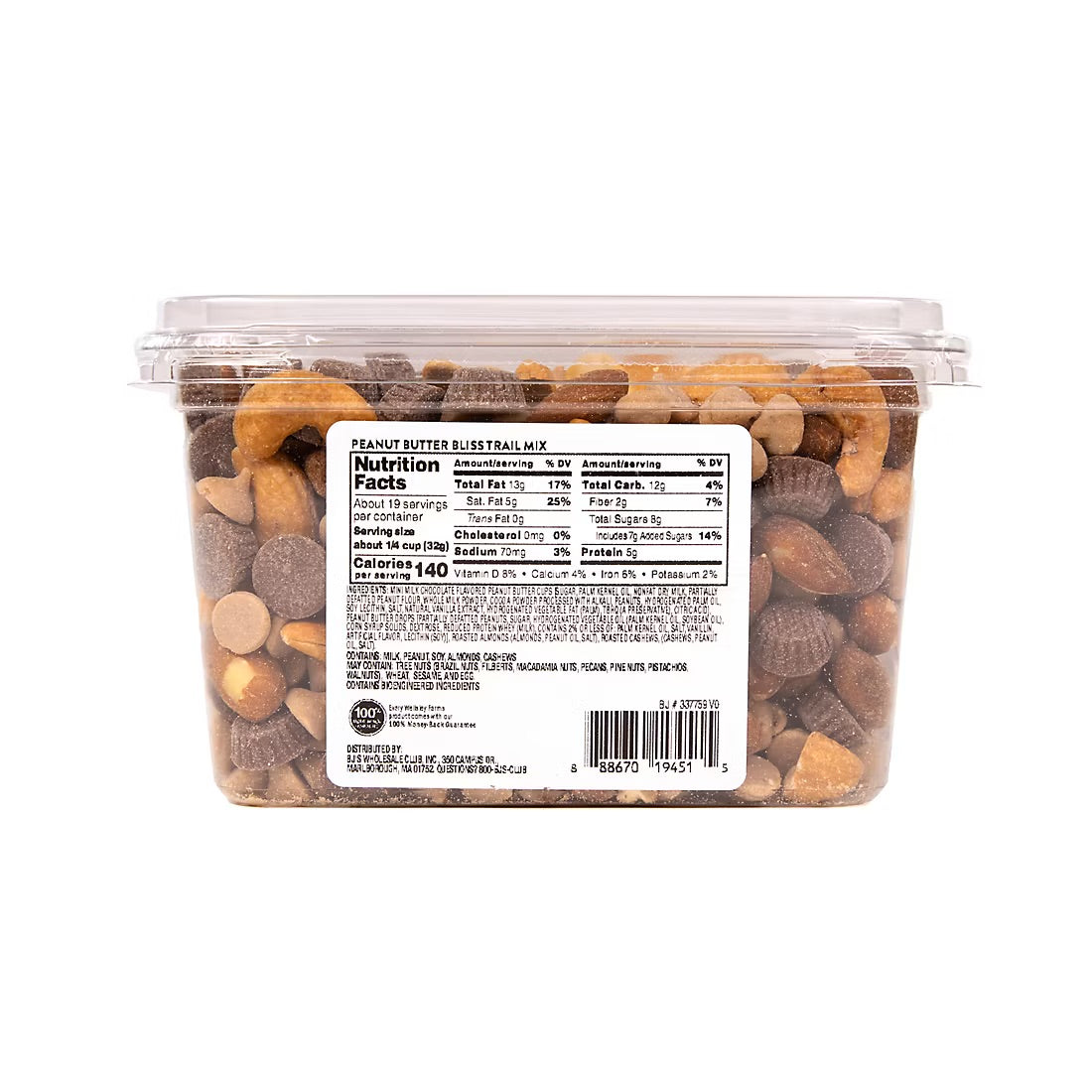 Wellsley Farms Peanut Butter Bliss Trail Mix, 22 oz.