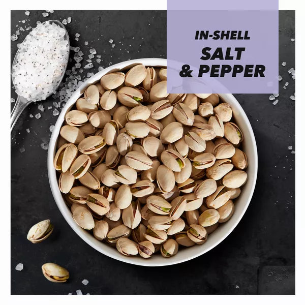 Wonderful Flavored Pistachios In-Shell Salt & Pepper, 14oz.