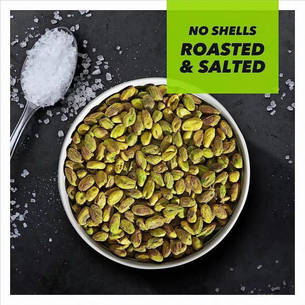 Wonderful Roasted & Salted No Shells Pistachios, 12oz